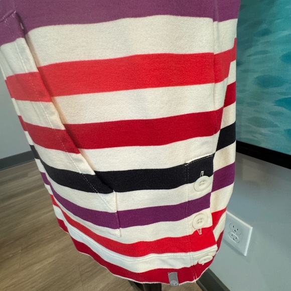 Talbots Multicolor Striped Top - Picture 4 of 8